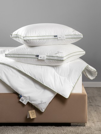 подушка bamboo cotton 3d (70х70 (1 шт)) - подушки для сна prime prive 