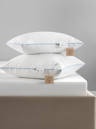 подушка стеганая linen (70х70 (1 шт)) - подушки для сна prime prive 