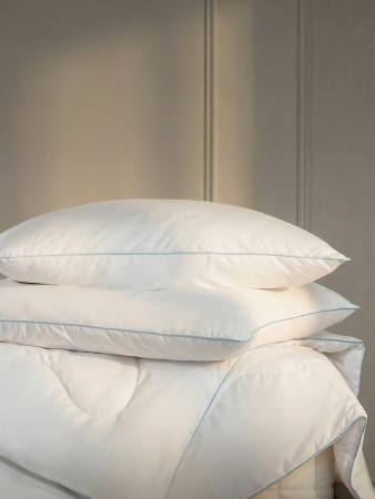 подушка упругая лён (70х70 (1 шт)) фотография