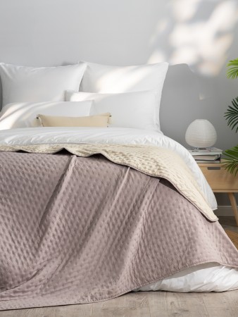 покрывало хельга (200х220 см) - товары для дома двухсторонние 