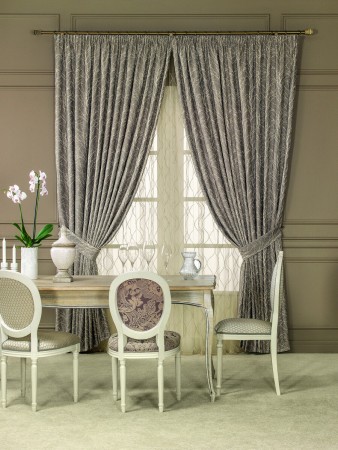 портьера тьюльери (200х270 см - 1 шт) - товары для дома тонкие 