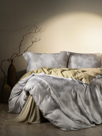 постельное белье юэль (евро) - комплекты постельного белья евро струящиеся 