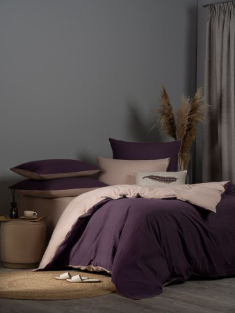 постельное белье юко (1.5 сп) - товары для дома фиолетовые 