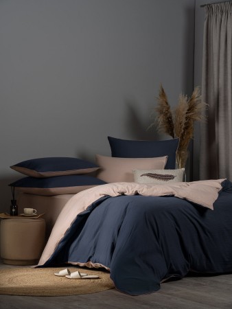 постельное белье юко (евро) - товары для дома синие 