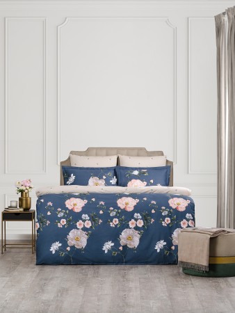 постельное белье зара (1.5 сп) - товары для дома синие 