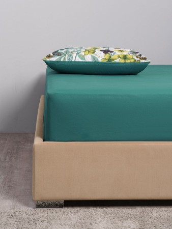 простыня на резинке гланта (160х200х25) - товары для дома мятные 