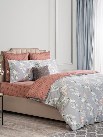 простыня на резинке кемер (180х200х25) - товары для дома розовые 