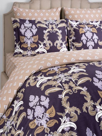 простыня на резинке ширан (180х200х25) - товары для дома бежевые 