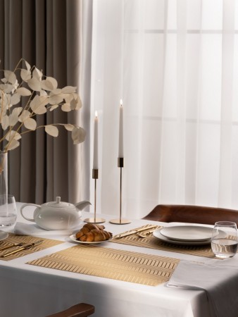 салфетки сервировочные эльса (30х45 см - 4 шт) - товары для дома золотые 