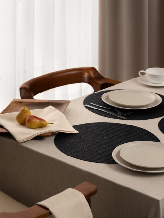 салфетки сервировочные лува (38 см - 4 шт) - товары для дома черные 
