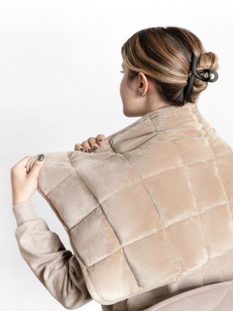 утяжеленное мини одеяло минки (40х90 см) фотография