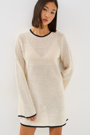 ажурное платье - женские платья хлопковые 