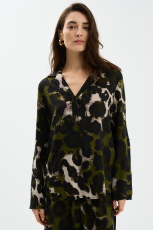 блузка из вискозы - женские блузки