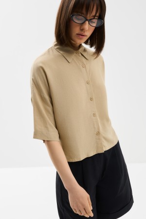 блузка из вискозы - женские блузки летние 