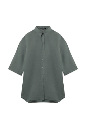 блузка изо льна фотография