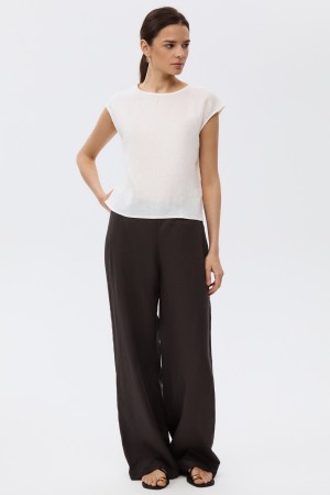 блузка изо льна фотография