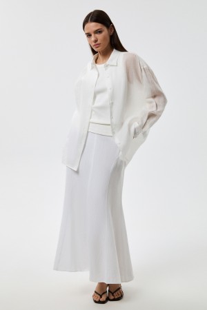 блузка изо льна фотография