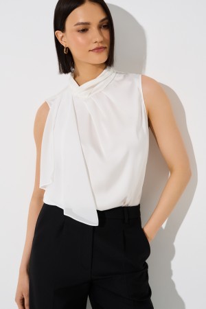 блузка с драпировкой - женские блузки