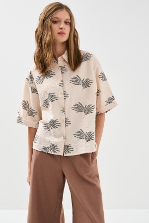 блузка с принтом фотография