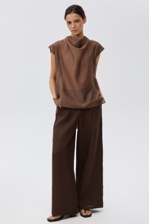 блузка с шарфом фотография