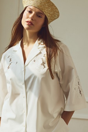 блузка с вышивкой фотография