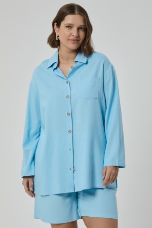 блузка - женские блузки свободные 