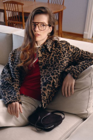 бомбер с анималистичным рисунком - верхняя одежда для взрослых 