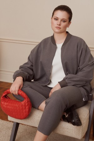 бомбер - верхняя одежда снежная королева 