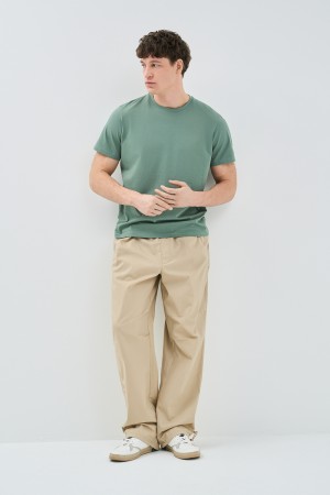 брюки из хлопка фотография