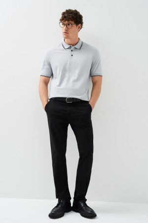 брюки из хлопка - мужская одежда эластановая 