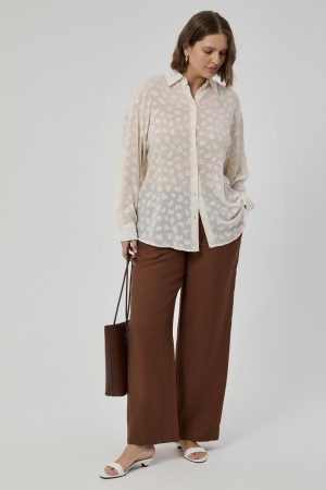 брюки из вискозы фотография