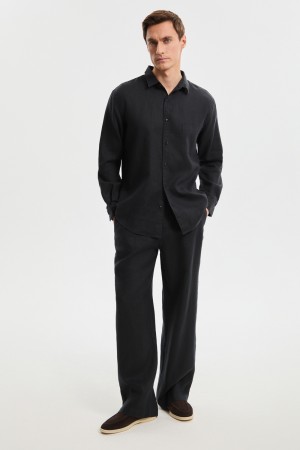 брюки изо льна - мужская одежда, обувь и аксессуары для взрослых 