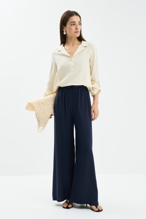 брюки-палаццо - женские брюки снежная королева 