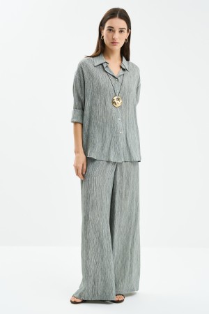 брюки-палаццо - женские брюки снежная королева 