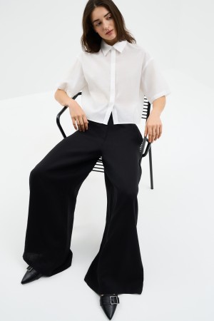 брюки-палаццо - женские брюки снежная королева 