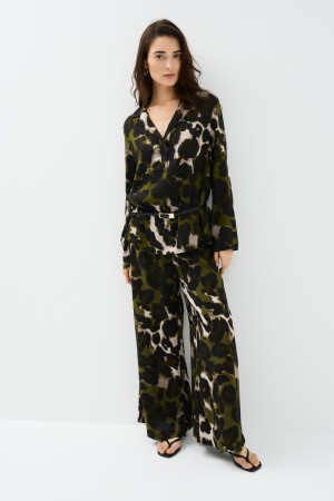 брюки-палаццо - женские брюки снежная королева 