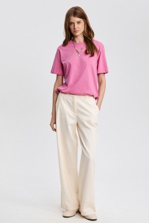 брюки прямого кроя - женские брюки российские 