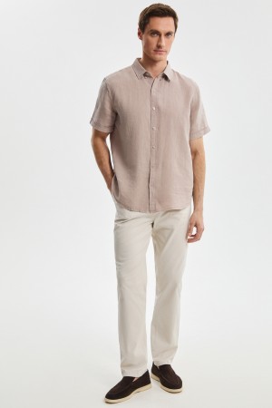 брюки зауженного кроя - мужская одежда, обувь и аксессуары хлопковая 