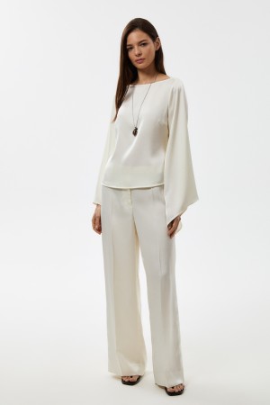 брюки - женские брюки на высокой посадке 