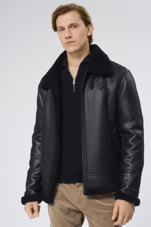 дубленка из искусственного меха фотография