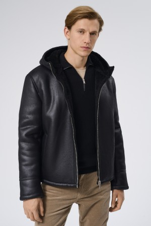 дубленка из искусственного меха фотография