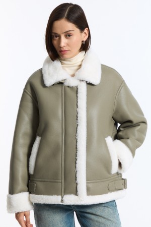 дубленка из искусственного меха - женские дубленки шерстяные 