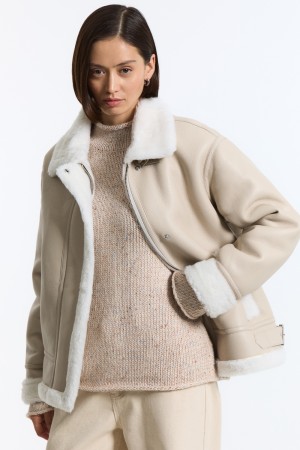 дубленка из искусственного меха - женские дубленки шерстяные 