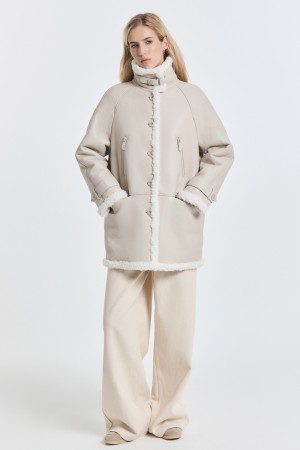 дубленка из искусственного меха - женские дубленки шерстяные 