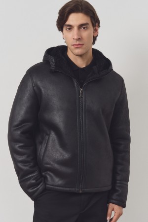 дубленка из искусственной кожи фотография