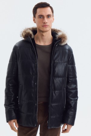 дубленка из натуральной кожи - мужские дубленки снежная королева 