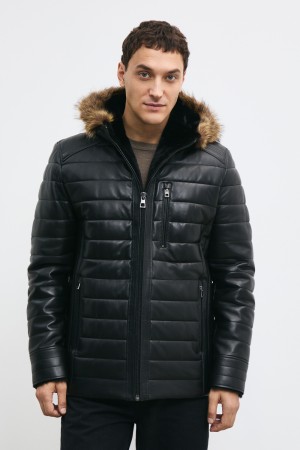 дубленка из овчины и натуральной кожи - мужская одежда, обувь и аксессуары короткая 