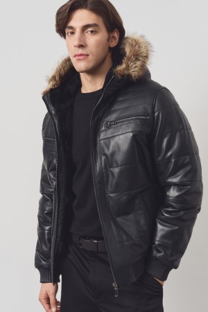 дубленка из овчины и натуральной кожи - мужские дубленки снежная королева 