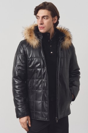 дубленка из овчины и натуральной кожи - мужские дубленки снежная королева 