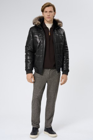 дубленка из овчины и натуральной кожи - мужские дубленки снежная королева 